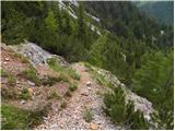 Erjavčev rovt - Huhnerkogel/Gubno